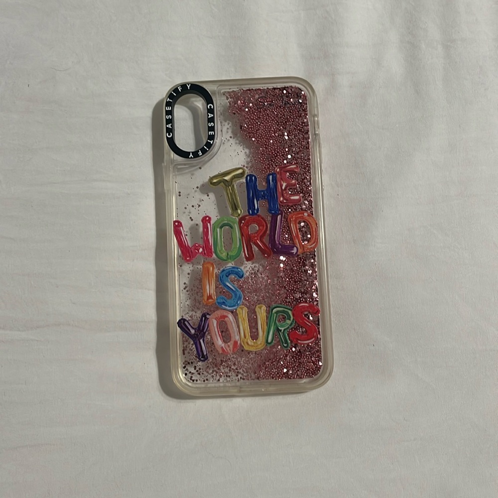 The World is Yours by Sue Tsai iPhone X case